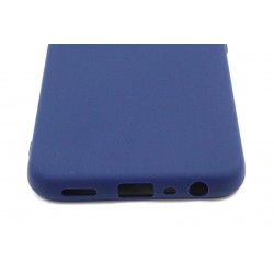 Etui SILICONE LENS na telefon OPPO A16 / A16s / A54s / A55 5G granatowe