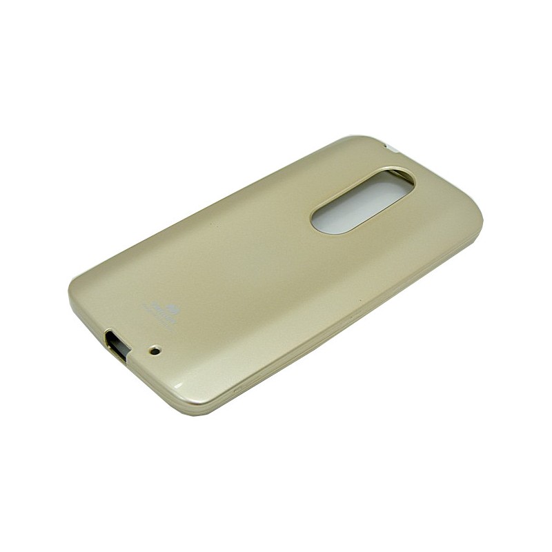 Etui Futerał Mercury JELLY na telefon motorola moto x force XT1581 złote
