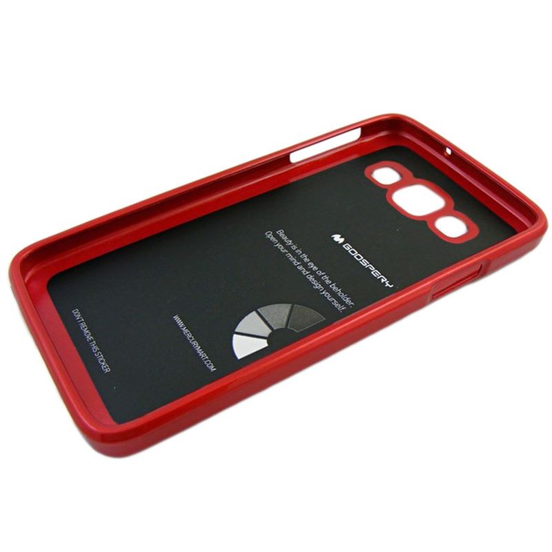 Etui Futerał Mercury JELLY na telefon Samsung Galaxy A3 A300 czerwone
