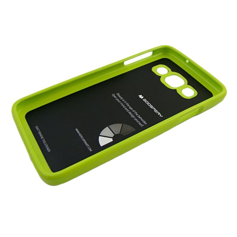 Etui Futerał Mercury JELLY na telefon Samsung Galaxy A3 A300 limonkowe