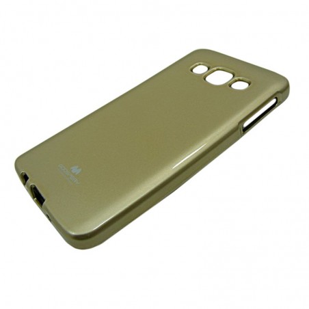 Etui Futerał Mercury JELLY na telefon Samsung Galaxy A3 A300 złote