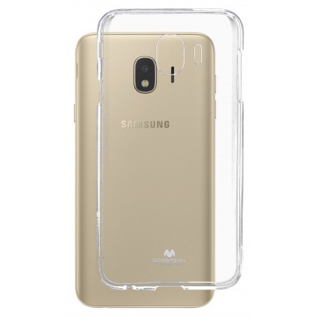 Etui Futerał Mercury JELLY na telefon Samsung Galaxy J4 2018 J400 bezbarwne