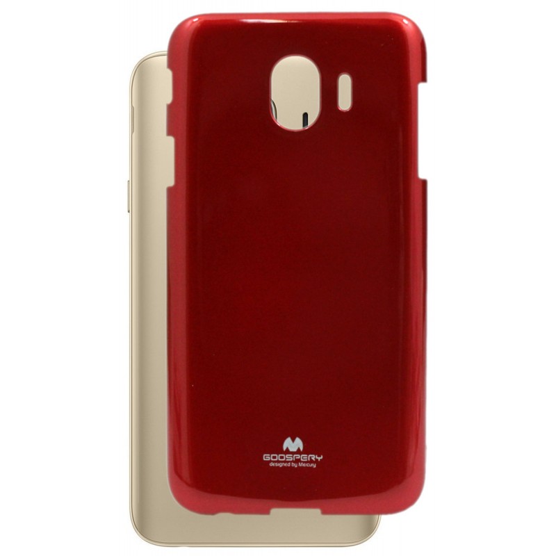 Etui Futerał Mercury JELLY na telefon Samsung Galaxy J4 2018 J400 czerwone