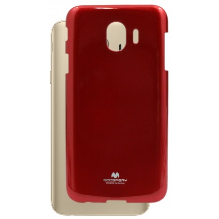 Etui Futerał Mercury JELLY na telefon Samsung Galaxy J4 2018 J400 czerwone