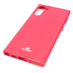 Etui Futerał Mercury JELLY na telefon Samsung Galaxy Note 10 N970 różowe