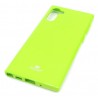 Etui Futerał Mercury JELLY na telefon Samsung Galaxy Note 10 N970 limonkowe