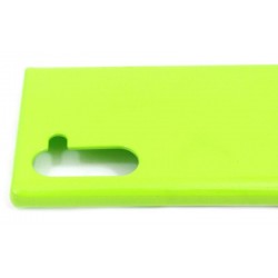 Etui Futerał Mercury JELLY na telefon Samsung Galaxy Note 10 N970 limonkowe