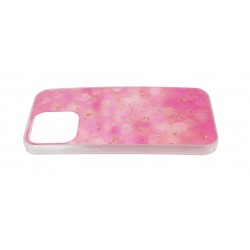 Etui Gold Glam na telefon Apple iPhone 14 Pro Max A2894 pink