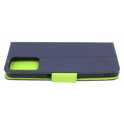Etui Fancy Diary na telefon Realme C35 RMX3511 / Narzo 50A Prime RMX3516 granatowe