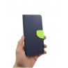 Etui Fancy Diary na telefon Realme C35 RMX3511 / Narzo 50A Prime RMX3516 granatowe
