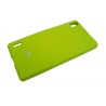 Etui Futerał Mercury JELLY na telefon Huawei P7 limonkowe