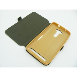 Etui BOOK POCKET na telefon Asus ZenFone 2 Laser 5.5" ZE550KL złot
