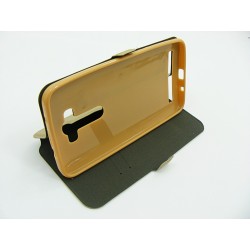 Etui BOOK POCKET na telefon Asus ZenFone 2 Laser 5.5" ZE550KL złot