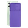 Etui SILICONE LENS na telefon Realme C35 RMX3511 / Narzo 50A Prime RMX3516 fioletowe