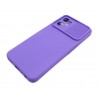 Etui SILICONE LENS na telefon Realme C35 RMX3511 / Narzo 50A Prime RMX3516 fioletowe
