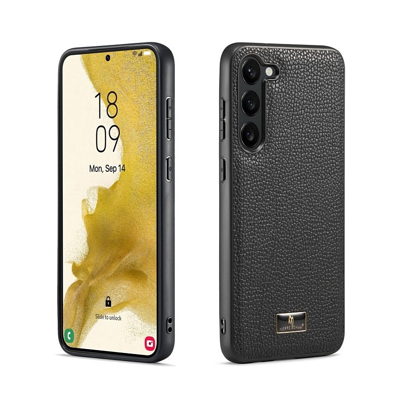 Etui Nakładka skórzana na telefon Samsung Galaxy S23 S911 wzór 4
