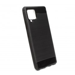 Etui Bumper Carbon LUX na telefon Samsung Galaxy A42 5G A426 czarne