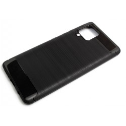 Etui Bumper Carbon LUX na telefon Samsung Galaxy A42 5G A426 czarne