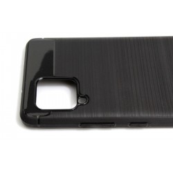 Etui Bumper Carbon LUX na telefon Samsung Galaxy A42 5G A426 czarne
