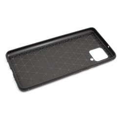 Etui Bumper Carbon LUX na telefon Samsung Galaxy A42 5G A426 czarne