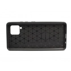 Etui Bumper Carbon LUX na telefon Samsung Galaxy A42 5G A426 czarne