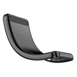 Etui Bumper Carbon Lux na telefon Sony Xperia Pro-1 czarne