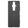 Etui Bumper Carbon Lux na telefon Sony Xperia Pro-1 czarne