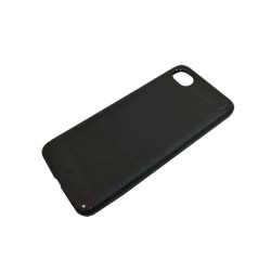 Etui Bumper Carbon LUX na telefon HTC Desire 12 czarny