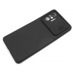 Etui SILICONE LENS na telefon Xiaomi Redmi Note 10 Pro 4G czarne