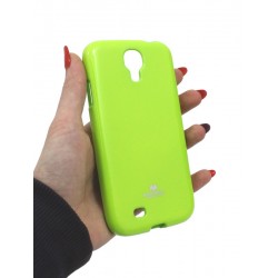Etui Futerał Mercury JELLY na telefon Samsung Galaxy S4 i9500 limonkowe