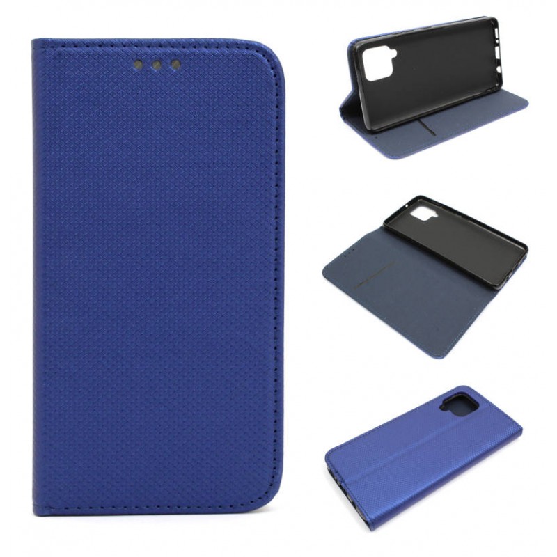 Etui Smart Magnet na telefon Samsung Galaxy A42 5G 2020 A426 granatowe