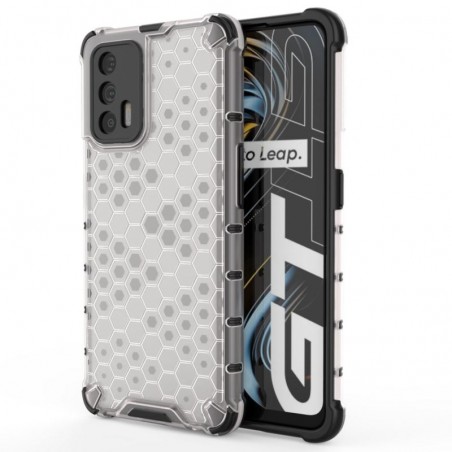 Etui pancerne Honeycomb na telefon Realme GT 5G bezbarwne