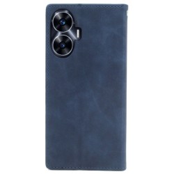 Etui Smart Retro na telefon Realme C55 RMX3710 granatowe