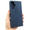Etui Smart Retro na telefon Realme C55 RMX3710 granatowe