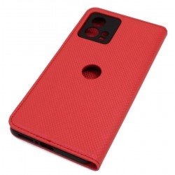 Etui Smart Magnet na telefon motorola edge 30 fusion 5G XT2243 / moto s30 pro 5G czerwone