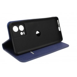 Etui Smart Magnet na telefon motorola edge 30 fusion 5G XT2243 / moto s30 pro 5G granatowe