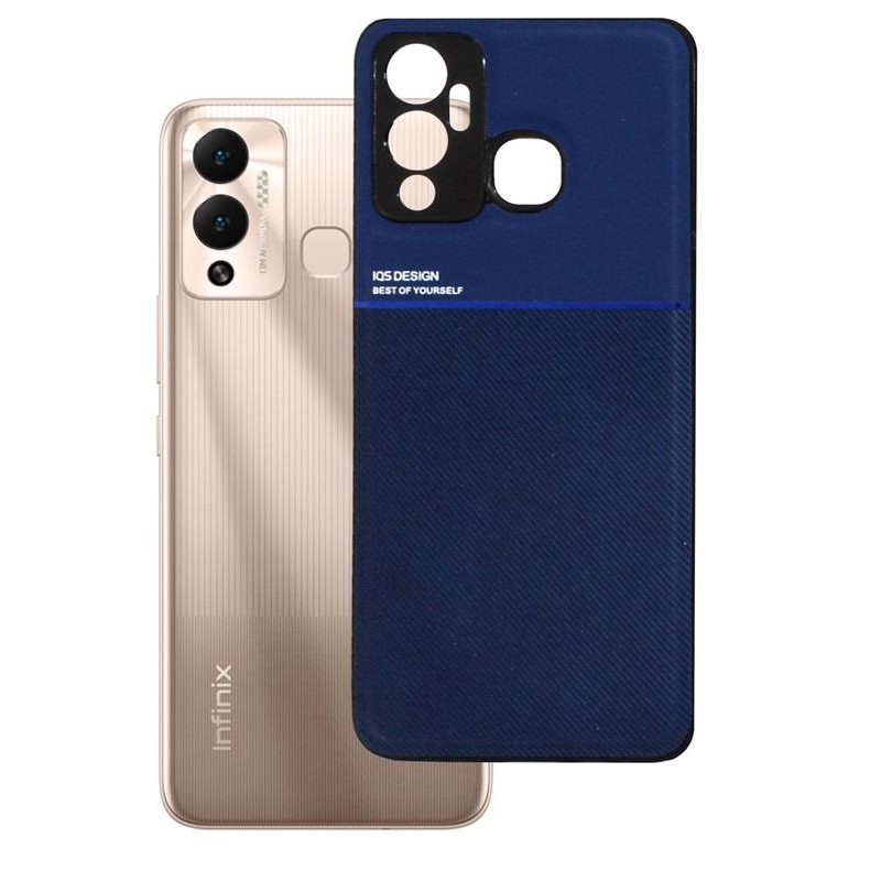 ETUI STRIP MAGNETIC na telefon Infinix Hot 12 Play / NFC X6816D granatowe