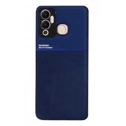 ETUI STRIP MAGNETIC na telefon Infinix Hot 12 Play / NFC X6816D granatowe