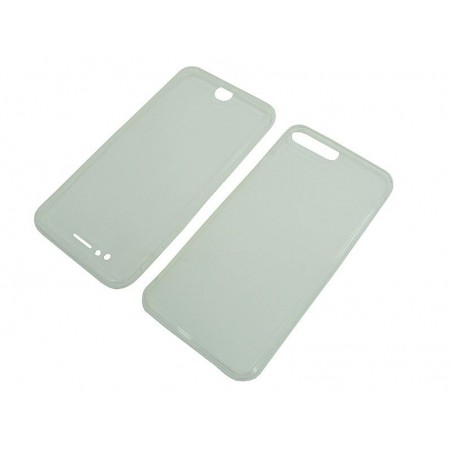 Etui Full Body 360 TPU na telefon Apple iPhone 7+ A1661 / 8+ A1864 bezbarwne