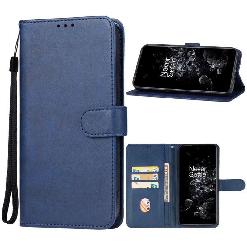 Etui Smart Leather na telefon OnePlus 11 5G CPH2449 granatowe
