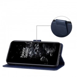 Etui Smart Leather na telefon OnePlus 11 5G CPH2449 granatowe