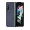 Etui Smart Leather na telefon Samsung Galaxy Z Fold 3 5G F926 granatowe