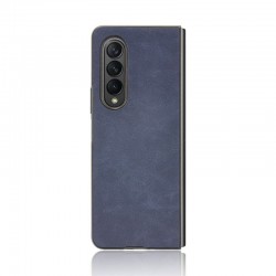 Etui Smart Leather na telefon Samsung Galaxy Z Fold 3 5G F926 granatowe