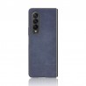 Etui Smart Leather na telefon Samsung Galaxy Z Fold 3 5G F926 granatowe