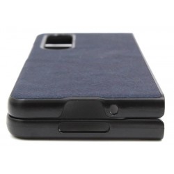 Etui Smart Leather na telefon Samsung Galaxy Z Fold 3 5G F926 granatowe