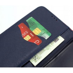 Etui Fancy Diary na telefon Realme 8i RMX3151 czerwone