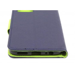 Etui Fancy Diary na telefon Vivo Y01 V2118 / Y15A / Y15S granatowe