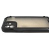 ETUI PANCERNE PROTECT SHIELD na telefon Apple iPhone 12 A2172 czarne ze smyczą