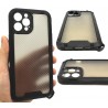 ETUI PANCERNE PROTECT SHIELD na telefon Apple iPhone 12 Pro Max A2342 czarne ze smyczą