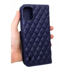 Etui Smart SOFT na telefon Nokia C12 TA-1535 granatowe